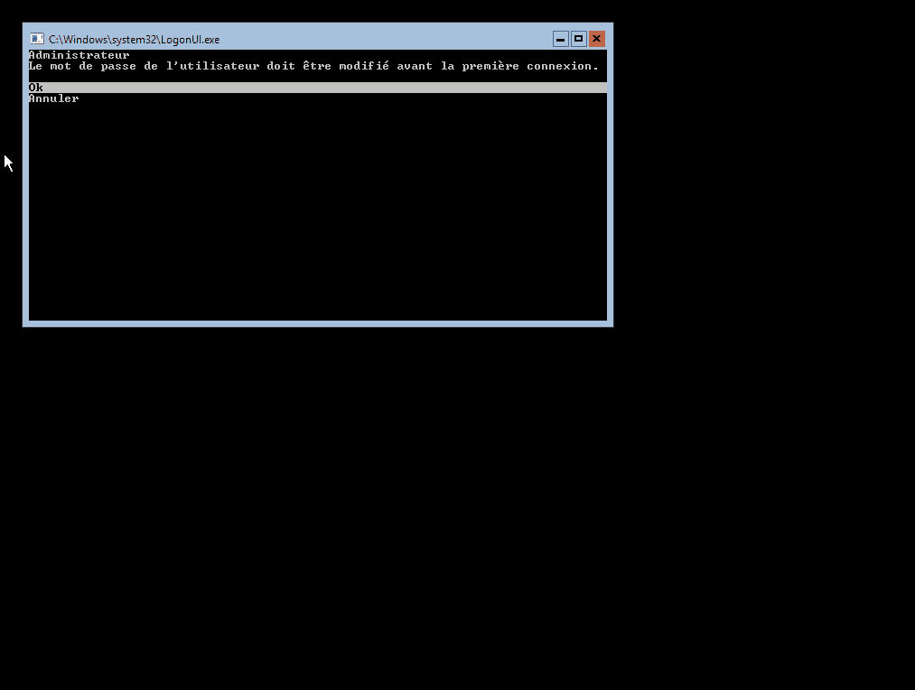 aprés installation Windows server 2016 sans interface graphique aprés installation Windows server 2016 sans interface graphique