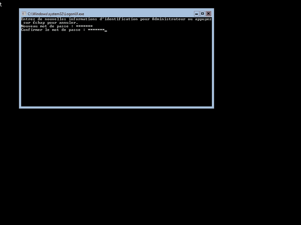 mot de passe Windows server 2016 sans interface graphique mot de passe Windows server 2016 sans interface graphique