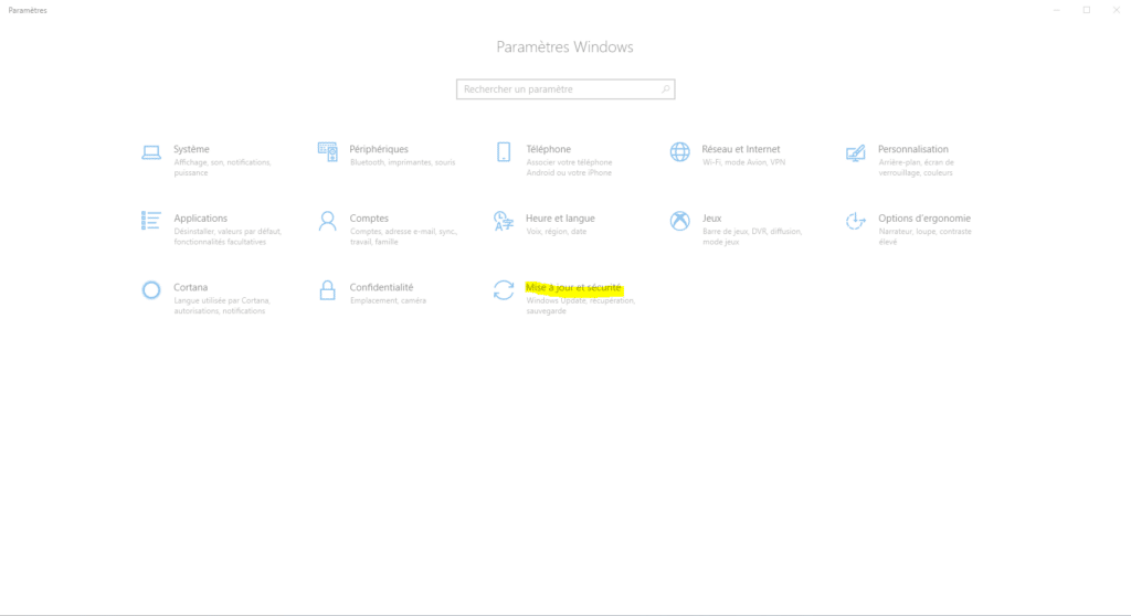 1 - Mis à niveau Windows 10 Famille vers Windows 10 Professionnel 1 - Mis à niveau Windows 10 Famille vers Windows 10 Professionnel