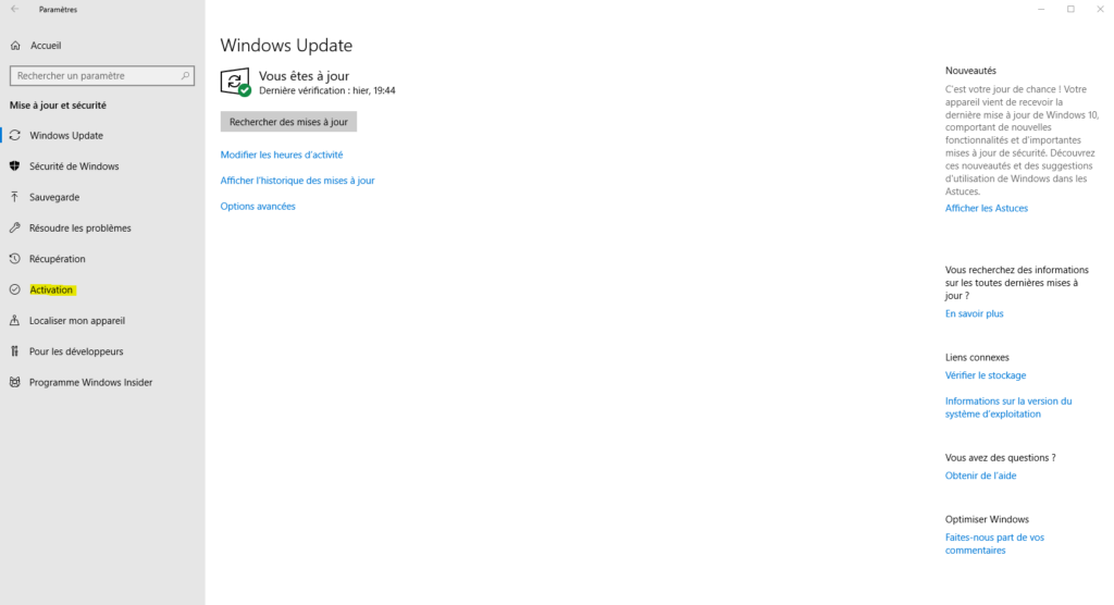 2 - Mis à niveau Windows 10 Famille vers Windows 10 Professionnel 2 - Mis à niveau Windows 10 Famille vers Windows 10 Professionnel