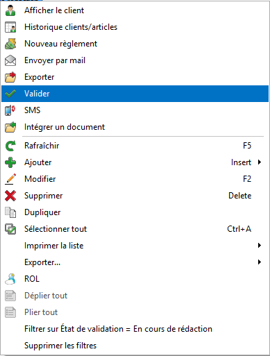 5 - Supprimer une facture sur EBP auto-entrepreneur Supprimer une facture sur EBP auto-entrepreneur