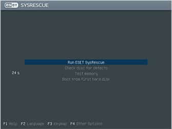 SysRescue Run SysRescue-Scan