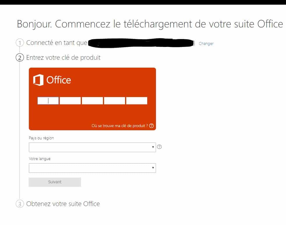 Activer office 2016 ou Visio et Project Activer office 2016 ou Visio et Project