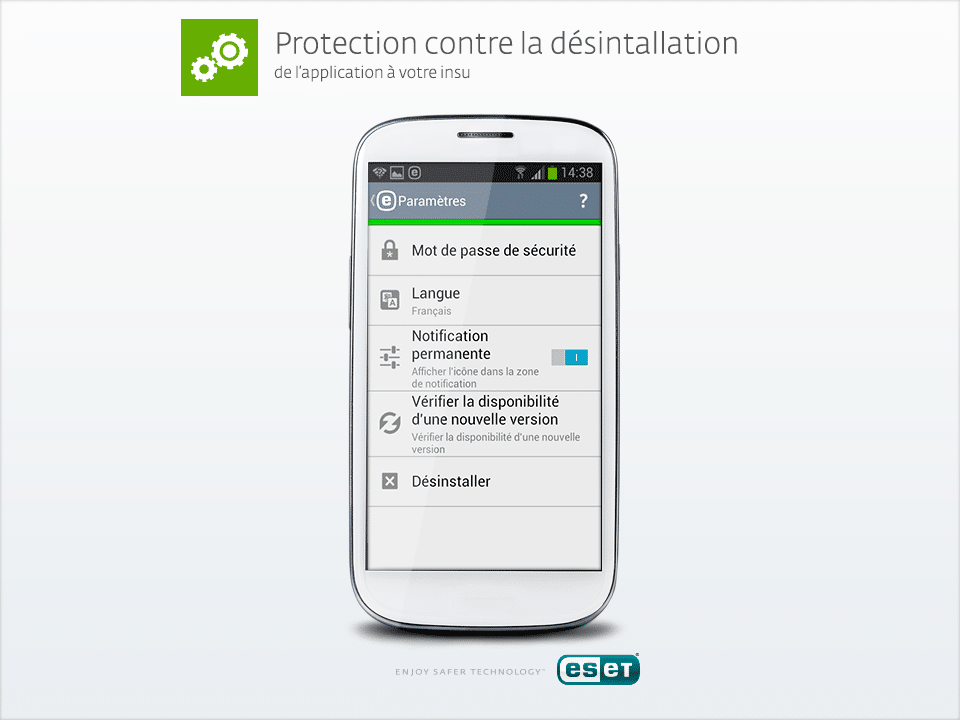 ESET parametres ESET parametres