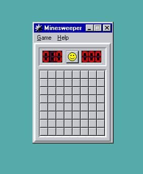 Émulation de windows 95 le démineur Émulation de windows 95 le démineur