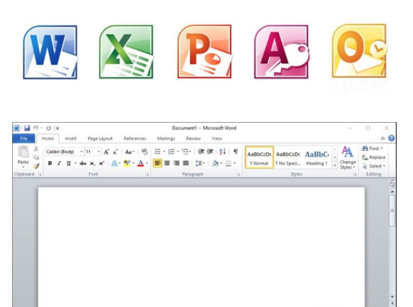 Office 2010 interface Office 2010 interface