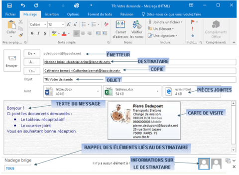 1- Comment utiliser Outlook 2016 Quelques astuces Comment utiliser Outlook 2016 Quelques astuces