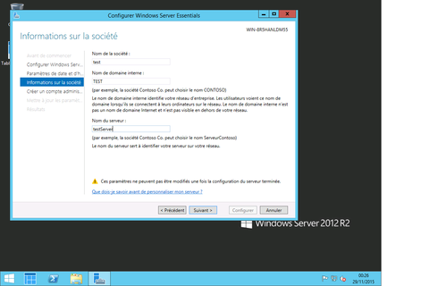 1m Comment installer et configurer un serveur Windows ?