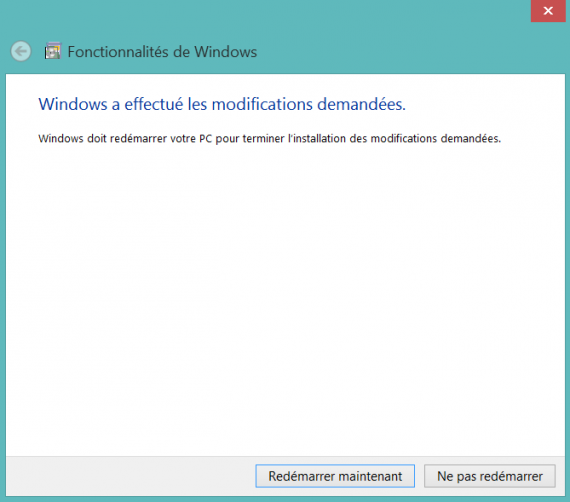 Activer Hyper V sur Windows 8 Activer Hyper-V sur Windows 8