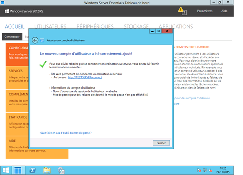 2f Comment installer et configurer un serveur Windows ?