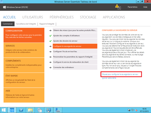 2g Comment installer et configurer un serveur Windows ?