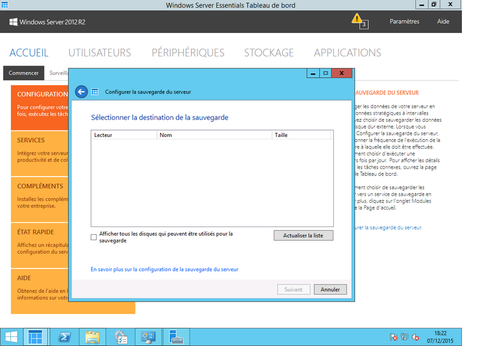 2j Comment installer et configurer un serveur Windows ?