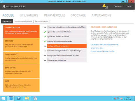 2w Comment installer et configurer un serveur Windows ?