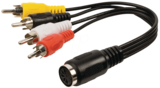 RCA Connector compact connectique d’un ordinateur RCA Connector compact