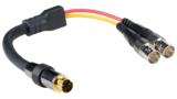 s-video compact connectique d’un ordinateur s-video compact