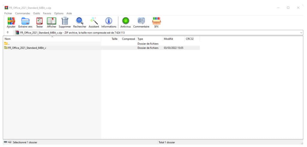 ouvrir winrar pour dézipper un fichier Ouvrir WinRAR pour dézipper un fichier