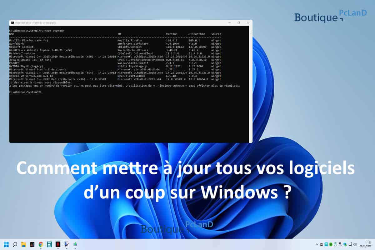 Comment mettre à jour tous vos logiciels d’un coup sur Windows ?