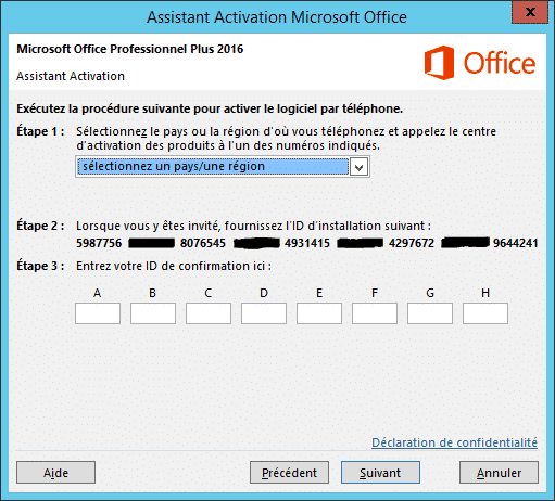 Comment faire pour Activer Office 2013 2016 2019 avec Self Service for Mobile Comment faire pour Activer Office 2013 2016 2019 avec Self Service for Mobile ?