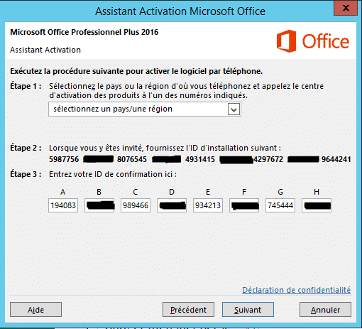 ID-d-Activation-Office ID d'Activation Office