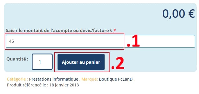 règlement de facture boutique pcland Je souhaite renouveler ma licence ESET, comment faire ?
