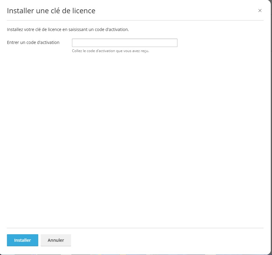 Plesk licence pour gestion serveur et hébergement web