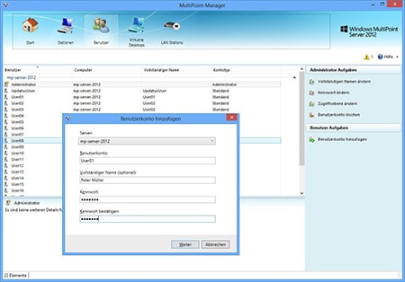 TERRA Microsoft Multipoint Server Multipoint-Manager TERRA Microsoft Multipoint Server