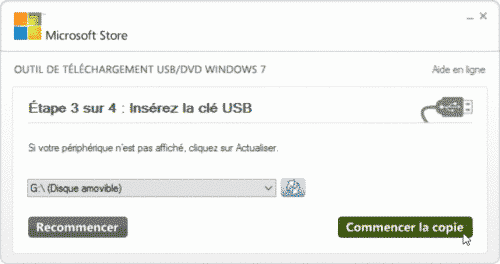 clé USB bootable Windows clé USB bootable Windows