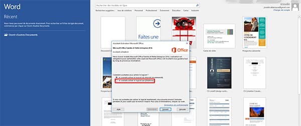 tuto-office-6 aide à l'activation office 2016