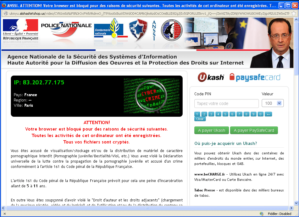 virus gendarmerie comment l'enlever virus gendarmerie comment l'enlever